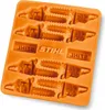 STIHL Eiswürfelform Motorsäge Orange Produktbild-Vorschau 1