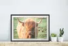 MuchoWow® Gerahmtes Poster Schottische Highlander - Natur - Produktbild-Vorschau 5