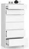 Kommode weiß 60cm breit mit 6 Schubladen, Schlafzimmer und Produktbild-Vorschau 2