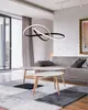 Lampa Sufitowa Wisząca Ring Nowoczesna LED + Pilot Podgląd zdjęcia produktu 4