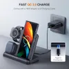 Chargeur sans fil 3 en 1, station de recharge par induction Voir les images du produit 4