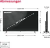 Sharp 55HM5745E QLED Fernseher 55 Zoll Smart TV by TiVo 4K Produktbild-Vorschau 3