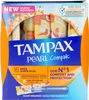 Tampax Pearl Compak Super Plus Buffer 18 jednotiek Náhľad obrázku produktu 2