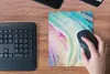 MuchoWow® Mauspad Mousepad Marmor - Farbe - Regenbogen Produktbild-Vorschau 4