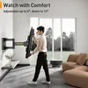 Support TV mural pivotant et inclinable pour téléviseurs de Voir les images du produit 4