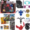 A collage of various Bakugan toys, accessories, and cards. Podgląd zdjęcia produktu