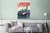 MuchoWow® Poster Rennsport - Rot - Vintage 80x120 cm - Produktbild-Vorschau 5