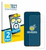 A product image showing a screen protector packaging and a smartphone with a screen protector applied. Produktbild-Vorschau