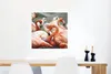 MuchoWow® Poster Gruppe von rosa Flamingos auf den Teichen Produktbild-Vorschau 5