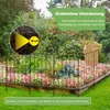 25 Stück Gartenzaun, Metall Zaunelementen, Dekorativer Produktbild-Vorschau 6