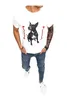 Dstreet Herren T-Shirt mit Aufdruck Tarrabool weiß XL Produktbild-Vorschau 2