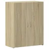 vidaXL Szafka na dokumenty dąb sonoma 60x32x77,5 cm Podgląd zdjęcia produktu 1