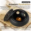 Dimono Premium Gusseisen Stövchen für Teekannen | Massives Produktbild-Vorschau 3