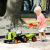 FALK Jeździk Claas 470 Arion Zielony z Przyczepką  + Zestaw Podgląd zdjęcia produktu 11