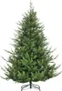 A full shot of a green artificial Christmas tree on a white background. Náhled obrázku produktu
