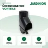 Jardinion Regenwasserfilter, Fallrohr Laubabscheider Produktbild-Vorschau 3