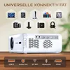 Smart Beamer Heimkino Projektor: Beamer 4K Unterstützt Full Produktbild-Vorschau 8