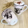 Toro 6x Kaffeebecher 280ml 6 Pers Geschirr Tee-Tasse Kuh Produktbild-Vorschau 3