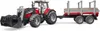Bruder Massey Ferguson 7480 z przyczepą do transportu Podgląd zdjęcia produktu 25