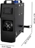LARS360 Schwarz 8kW 12V Diesel-Lüfterheizer, Dieselheizung Produktbild-Vorschau 2