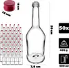 Bottiglie per liquore KADAX 500ml, 50 pezzi, bottiglie Anteprima dell’immagine prodotto 2