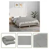 The Living Store Gewichtsdecke Grau 135x200 cm 10 kg Stoff Produktbild-Vorschau 7