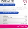 PERFECT FIT™ Katze Beutel Active 1+ mit Rind 7kg Produktbild-Vorschau 4