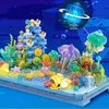 Aquarium-Bausteine 589 Teile - DIY-Bausatz Unterwasserwelt Produktbild-Vorschau 2