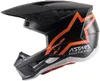 Alpinestars S-M5 Compass Motocross Helm Farbe: Schwarz Produktbild-Vorschau 6
