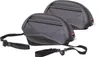 Two black ski/snowboard carriers with straps are shown against a white background. Produktbild-Vorschau