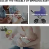 Baby Wrap Carrier Ring Sling Säugling Stillstillungsträger Produktbild-Vorschau 4