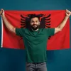 PHENO FLAGS Vlajka Albánie 90 x 150 cm Albánská vlajka 2 Náhled obrázku produktu 6