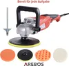 AREBOS lucidatrice eccentrica per auto 2100 W | 3300 Anteprima dell’immagine prodotto 9