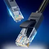 Ugreen plochý LAN Ethernet Cat6, 2m - Černá Náhled obrázku produktu 7