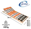 Coemo Tellerlattenrost CubiFlex 80 x 200 cm 7-Zonen Kopf- Produktbild-Vorschau 5