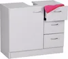 Mobile lavabo Wohnling 54 x 63 x 30 cm 1 anta, 3 cassetti, Anteprima dell’immagine prodotto 1