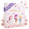 EULENTALER® Freundebuch Schule Mädchen Einhorn I Produktbild-Vorschau 1