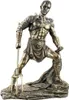 Skulptur „Römischer Gladiator – Retiarius“ – bronziert, Produktbild-Vorschau 1
