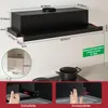 LEVIVO A+++ cofano piatto 90 cm ricircolo e scarico Anteprima dell’immagine prodotto 5
