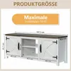 Parrot Uncle TV-Schrank für Fernseher bis 65 Zoll, MDF, Produktbild-Vorschau 7
