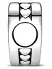 Pandora 792015, dije para mujer, forma de corazón, grabado, Vista previa de la imagen del producto 2