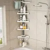 Étagère de salle de bain Étagère télescopique en acier Voir les images du produit 5