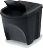 Cestino Prosperplast SORTIBOX 3 x 25 l riciclato nero Anteprima dell’immagine prodotto 11
