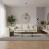 Sessel - Beige - 75x79x64 cm B/H/T - Kunstleder - Produktbild-Vorschau 8