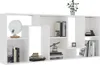 Libreria bianca 67x24x161 cm Materiale a base di legno Anteprima dell’immagine prodotto 12