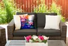 MuchoWow® Outdoor Kissen - Malerei - Seerose - Ölfarbe - Produktbild-Vorschau 5