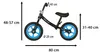 Běžecké kolo Trike Fix Balance černo-modré Náhled obrázku produktu 6