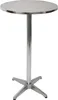 Barový bistro stůl kulatý 11352, hliník - v70/110 x Ø60 cm Náhled obrázku produktu 1