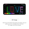 A smartphone displaying a DIY LED pattern application. Podgląd zdjęcia produktu