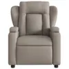 vidaXL Relaxsessel Taupe Stoff Produktbild-Vorschau 6